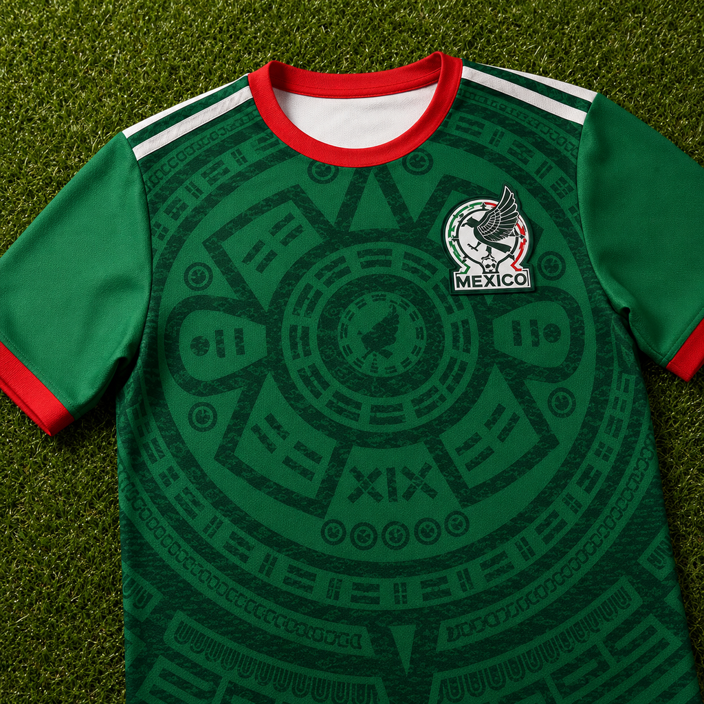 Personalized Mexico Soccer Jersey Custom Name Gift for Fans