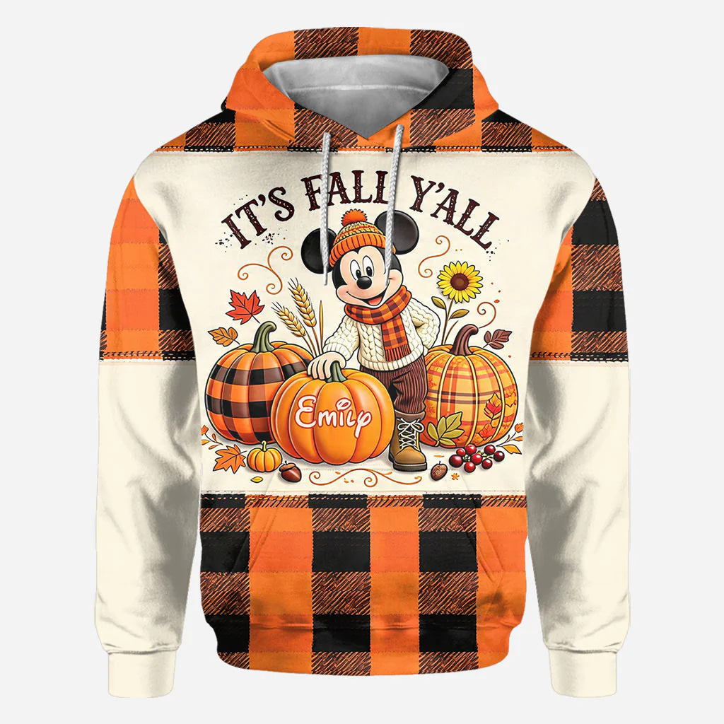 Personalized Fall All Over Shirt for Magic Mouse Lovers - Unique Gift