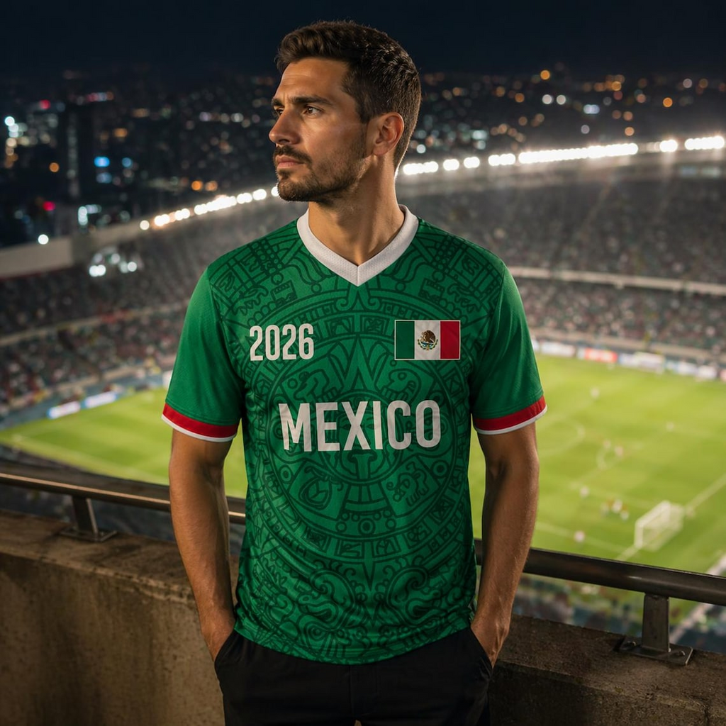 Personalized Mexico Soccer Jersey for 2026 World Cup Gift for Fans