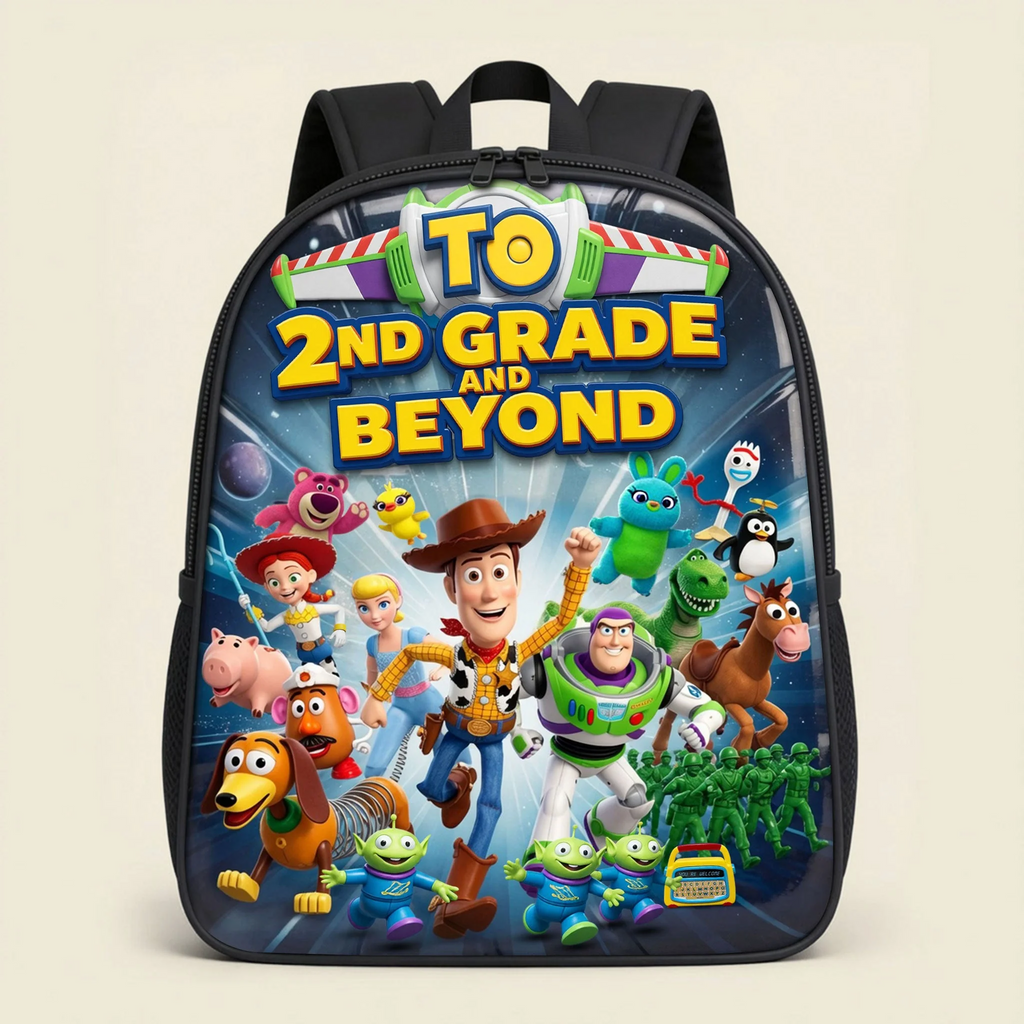 Personalized Cartoon Backpack for Kids - Back to School Gift