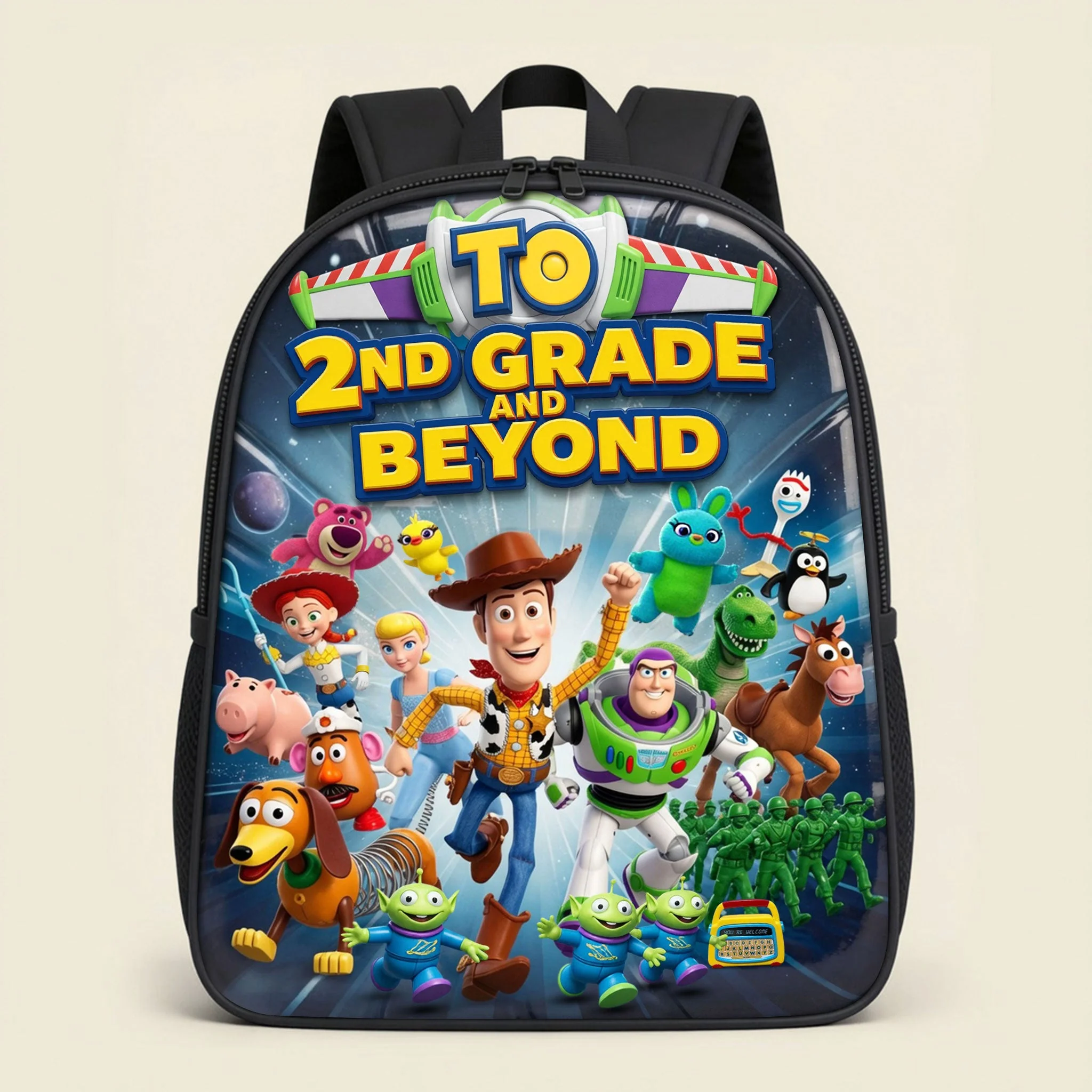 Personalized Cartoon Backpack for Kids - Back to School Gift