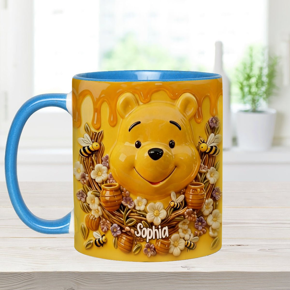 Personalized Honey Bear Mug Celebrate Friendship Gift for Movie Fans