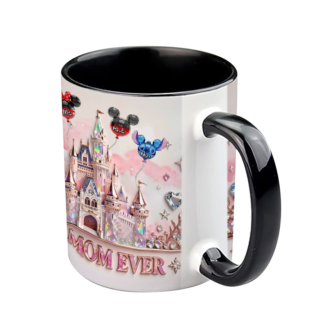 Personalized Best Mom Ever Magic Castle Mug Gift for Mother's Day Mug GradoCreations