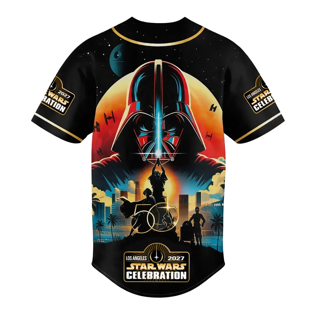 Personalized Star Wars Baseball Jersey Custom Name Gift for Fans