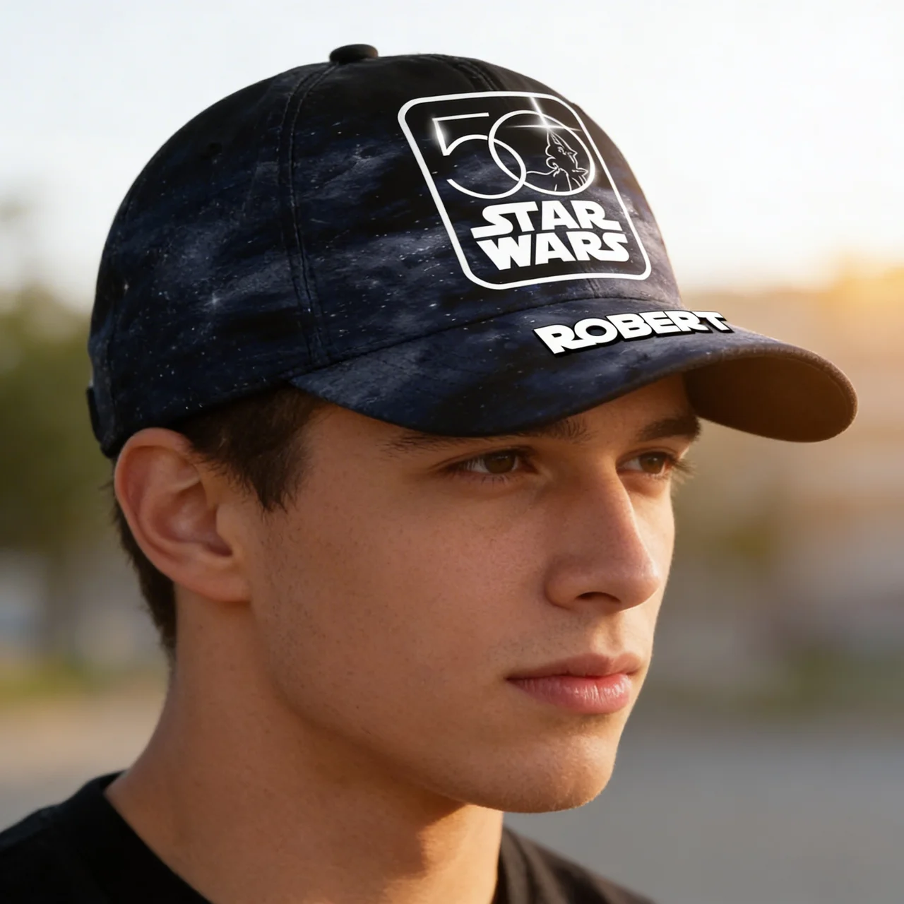 Personalized Classic Cap Star Wars 50th Anniversary Gift for Movie Fans