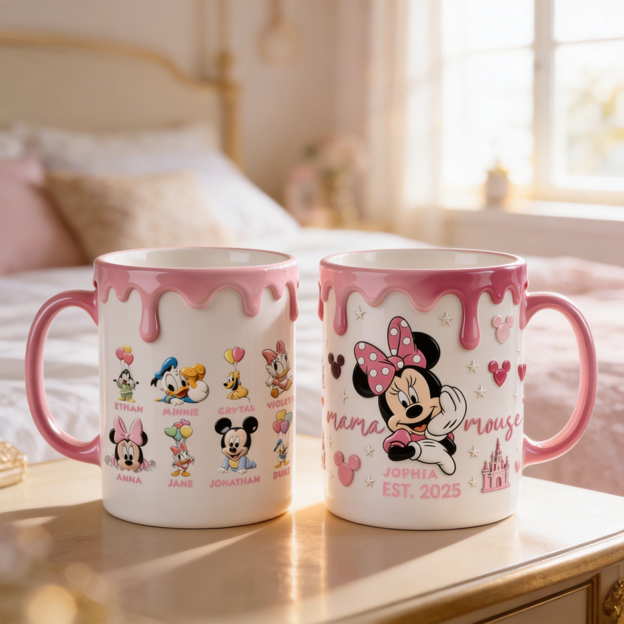 Personalized Magic Mouse Mom Mug Gift for Movie Lovers