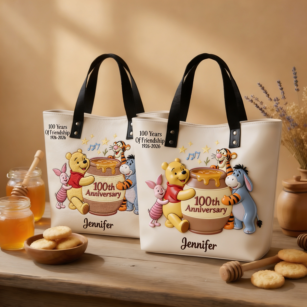 Personalized Tote Bag 100th Anniversary of Friendship Gift for Movie Fans