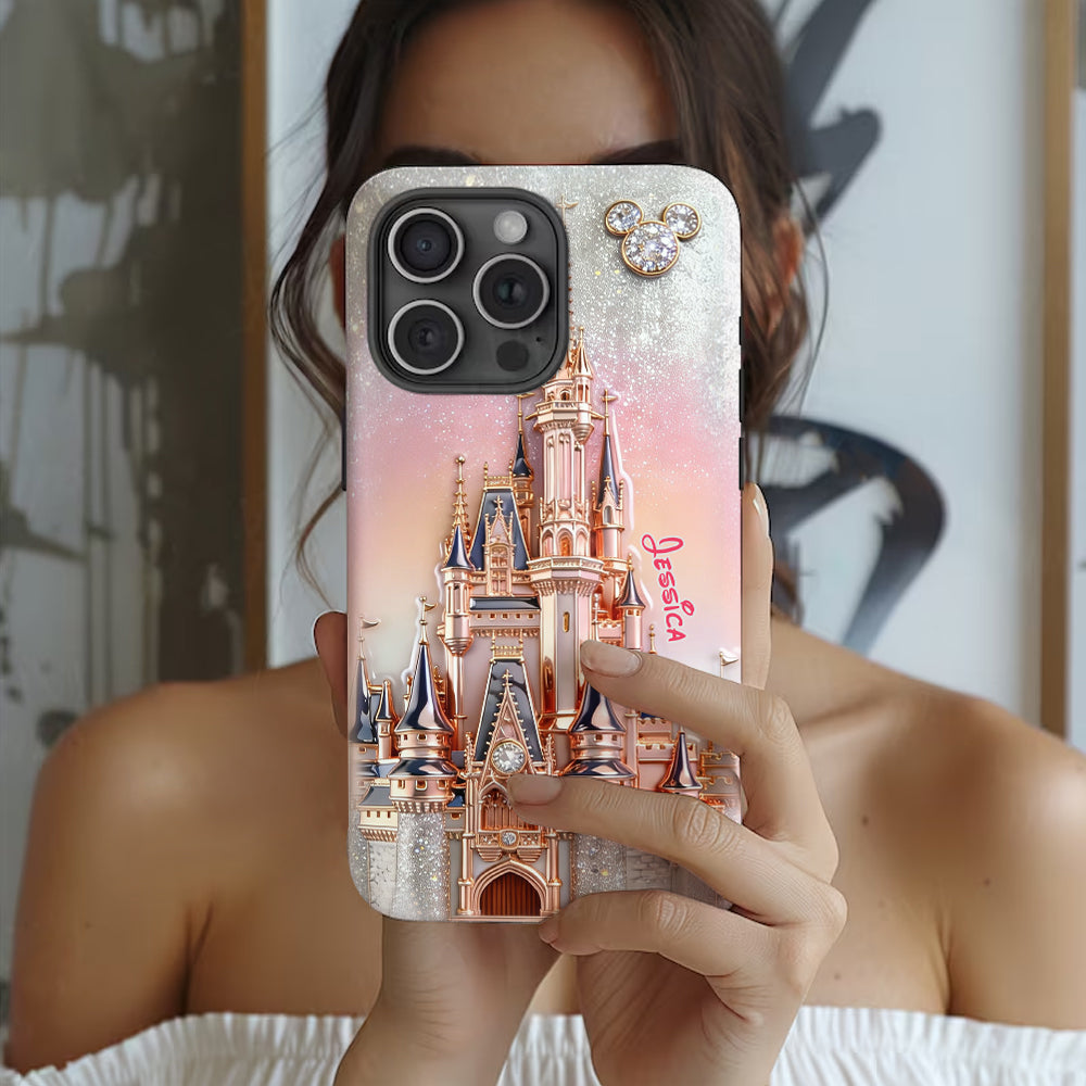 Personalized Magical Castle Phone Case Gift for Her