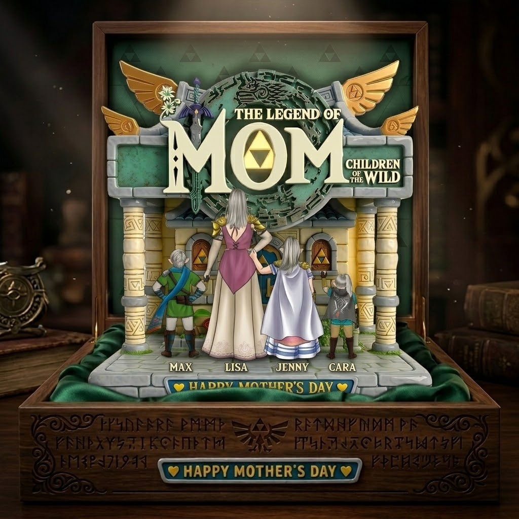 Personalized Acrylic Plaque for Mom | Mother's Day Gift