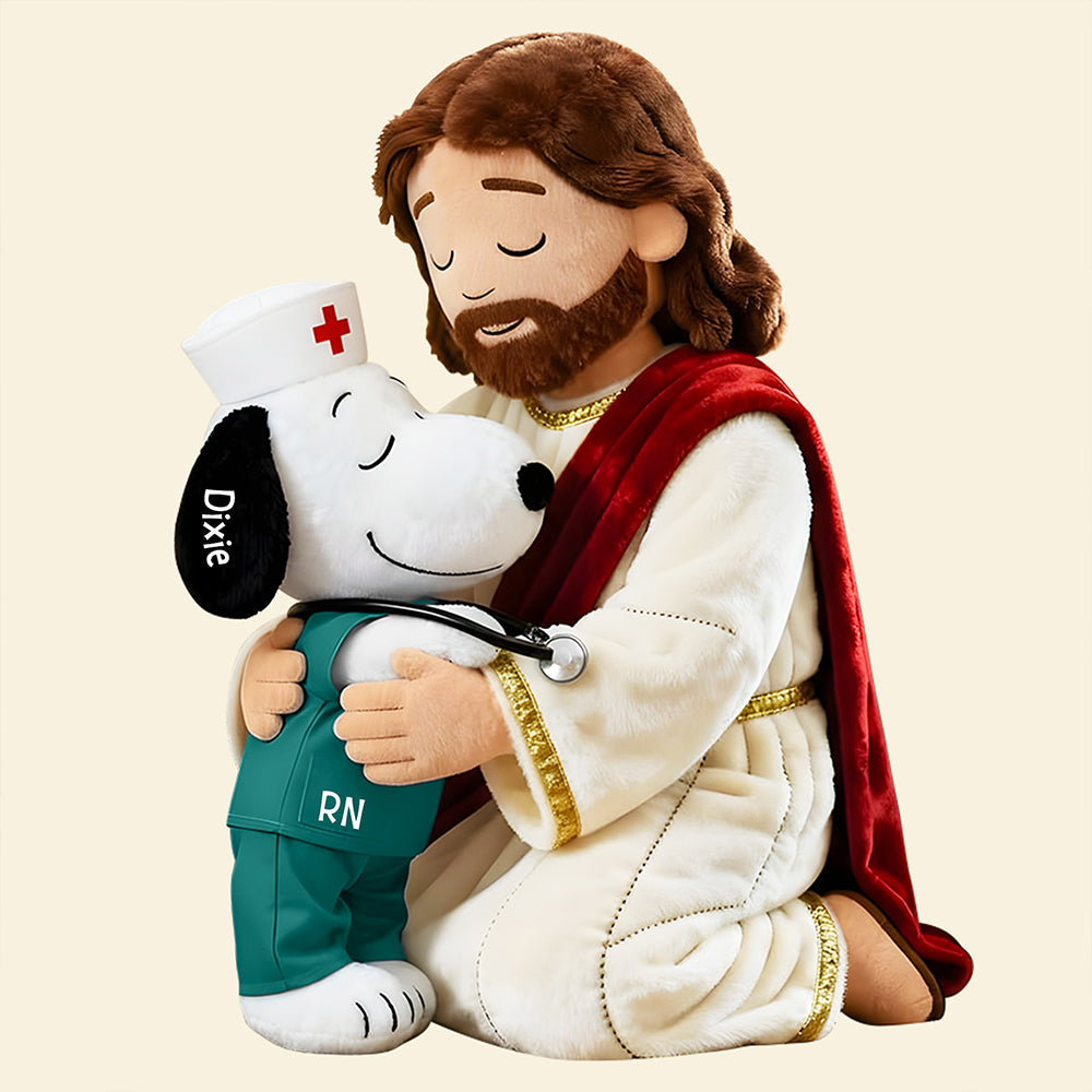 Personalized Custom Shaped Pillow Gift for Nurse | Unique Christmas Decor