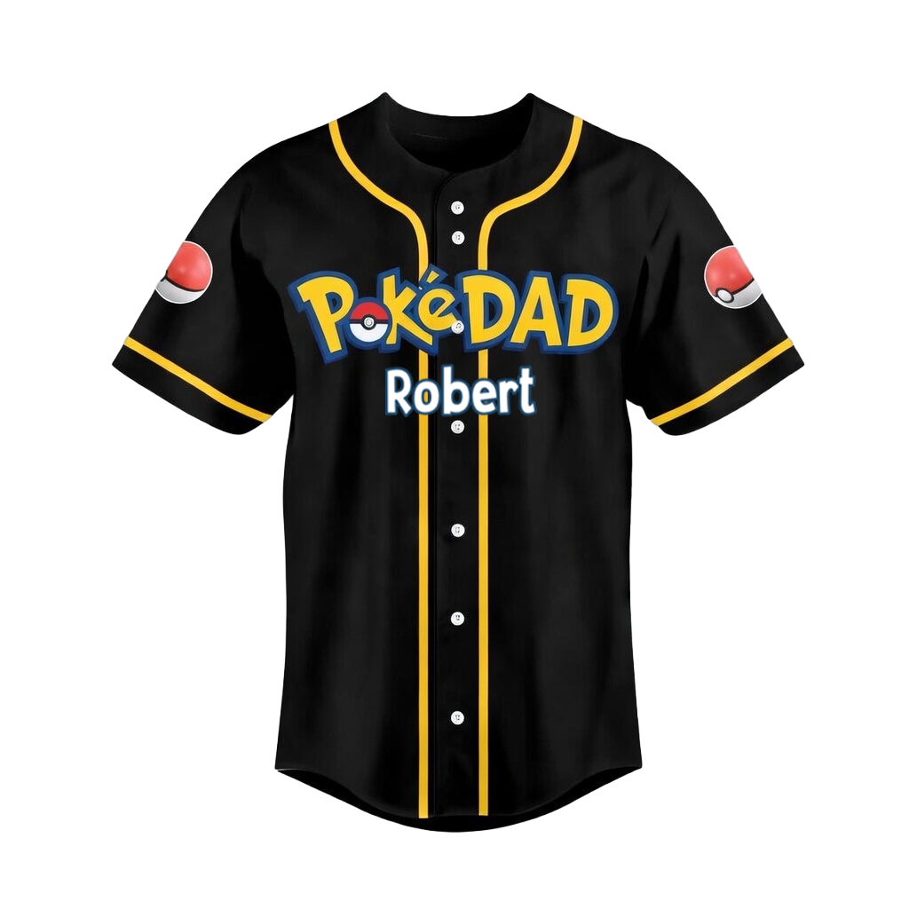 Personalized Baseball Jersey for Family Movie Fans | Gift for Dad, Mom, Kids