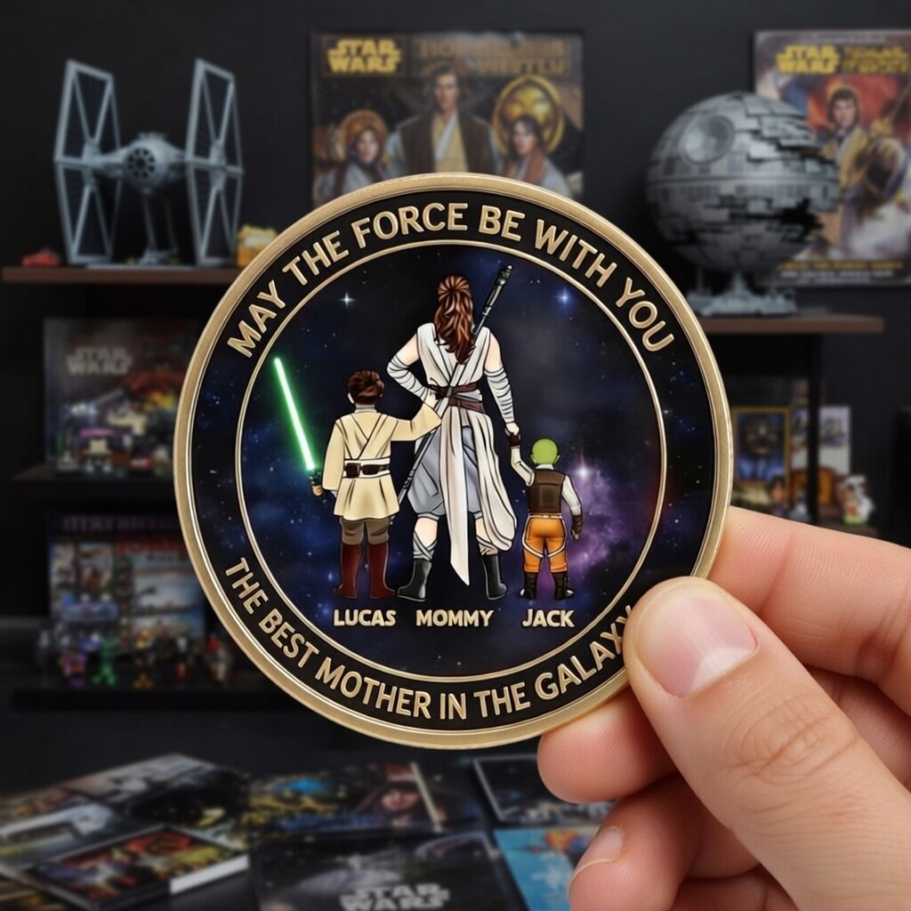 Personalized Commemorative Coin for Mom | Best Mother Gift Coin GradoCreations