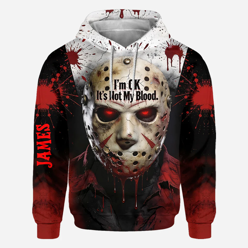 Personalized Horror Character All Over Shirt Halloween Gift for Movie Fans AOP Shirt GradoCreations