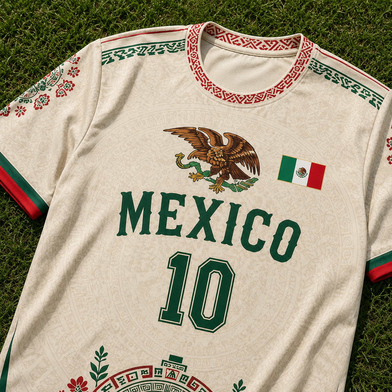 Personalized Mexico Eagle Soccer Jersey Custom Name Gift for Sports Fans