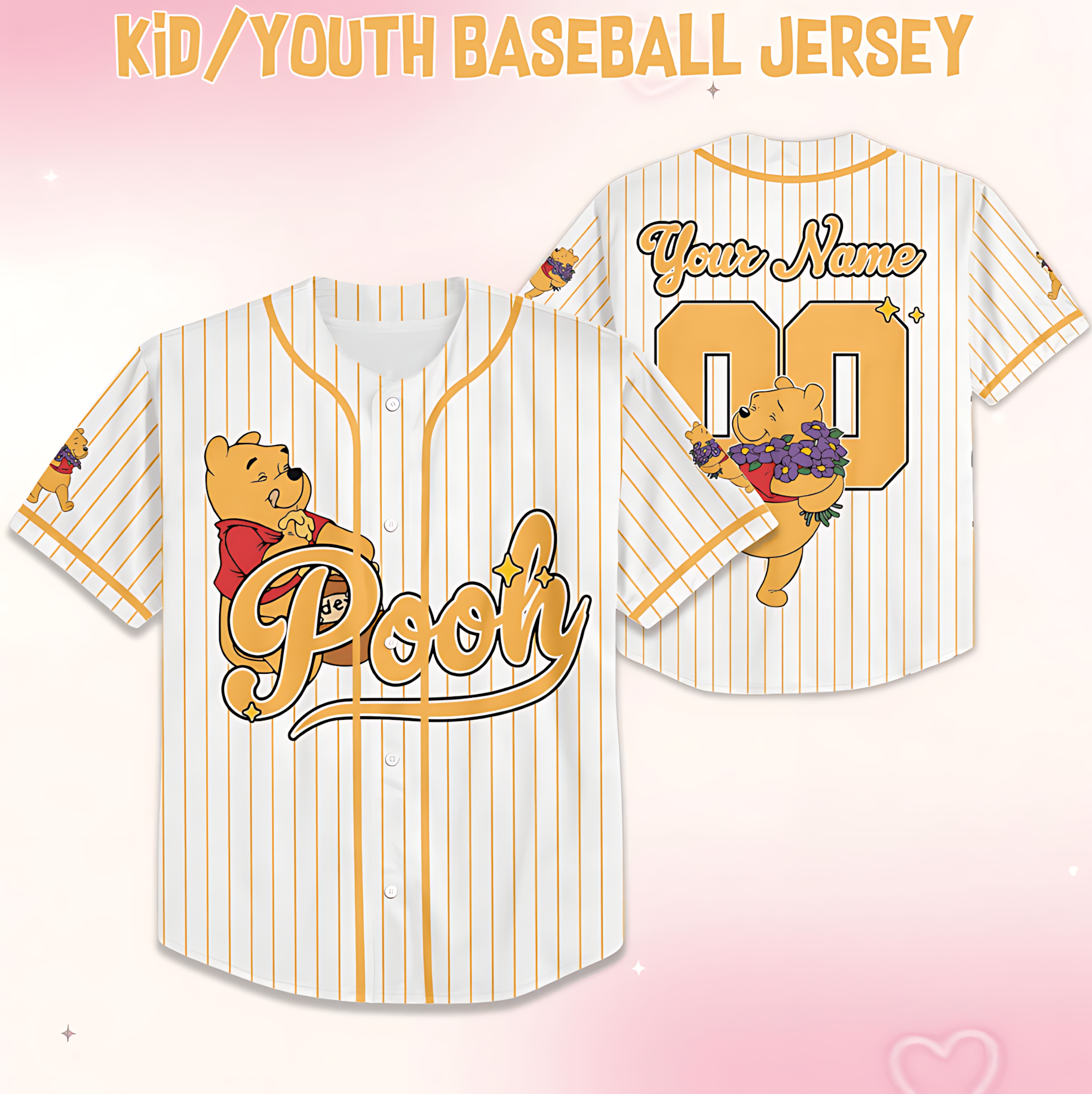 Personalized Baseball Jersey for Adults, Kids, Toddlers - Unique Movie Gift for 100th Anniversary Celebration