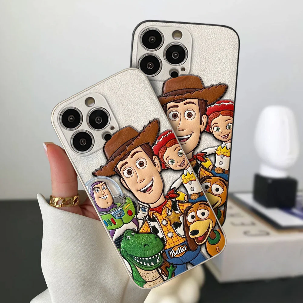 Personalized Toy Story Phone Case Custom Name Gift for Movie Fans