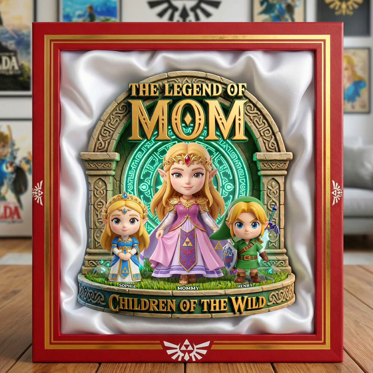 Personalized Movie-Themed Acrylic Plaque Gift for Mom