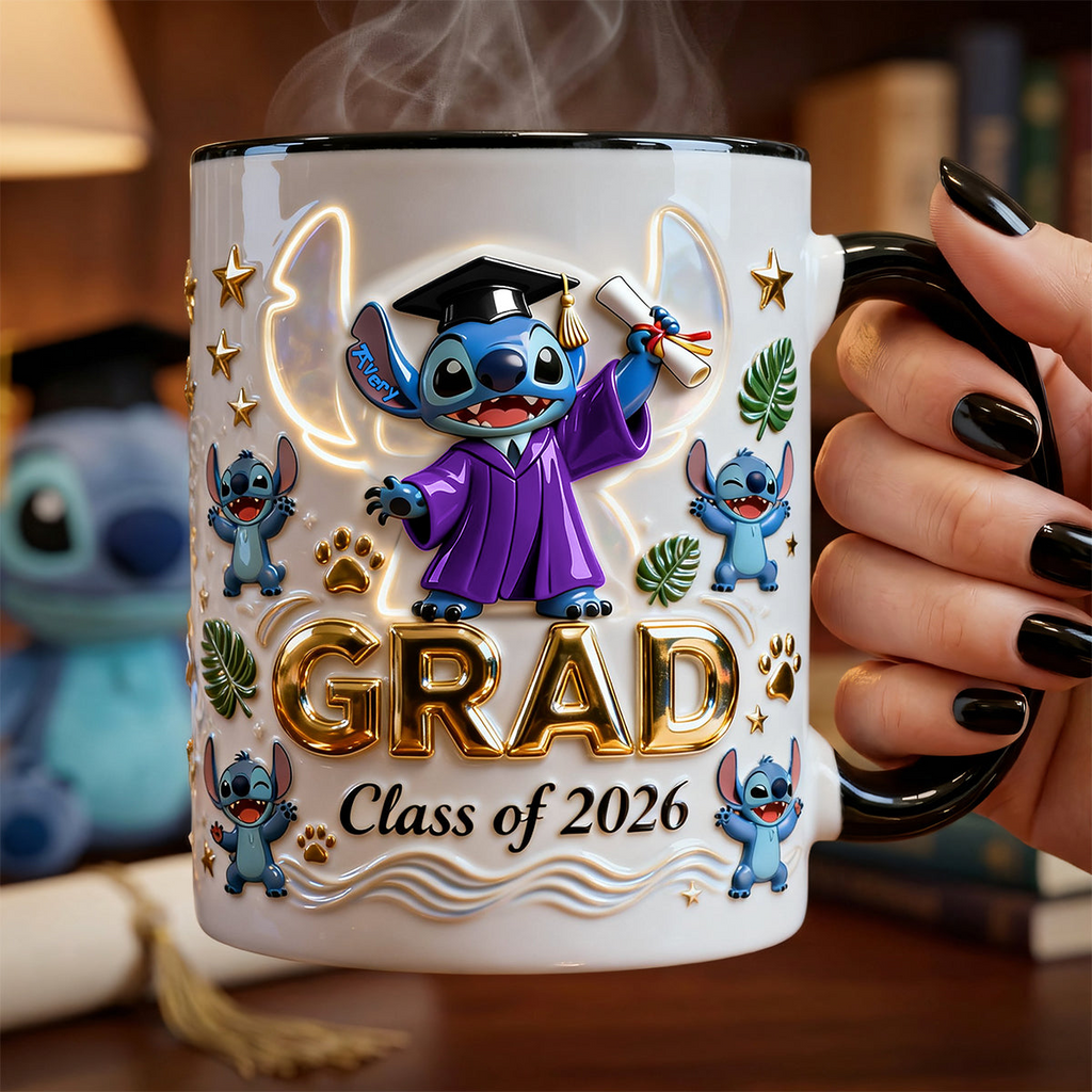Personalized Color Changing Graduation Mug for Movie Fans
