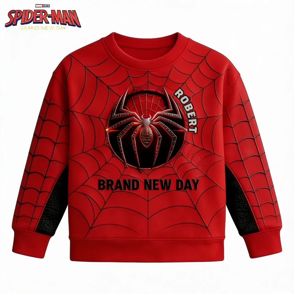 Personalized Red Spider-Man All Over Shirt Gift for Movie Fans AOP Shirt GradoCreations