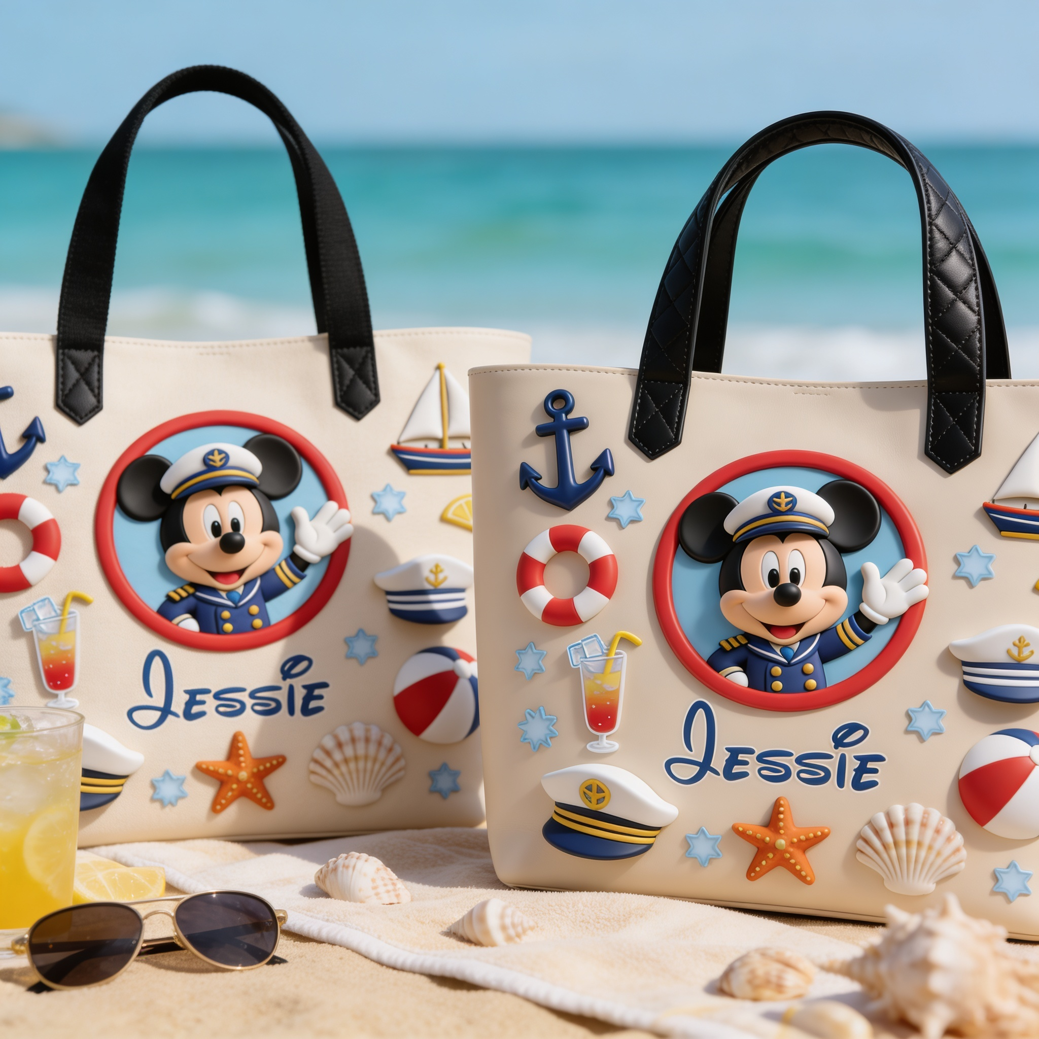 Personalized Movie-Themed Tote Bag Custom Name Gift for Fans