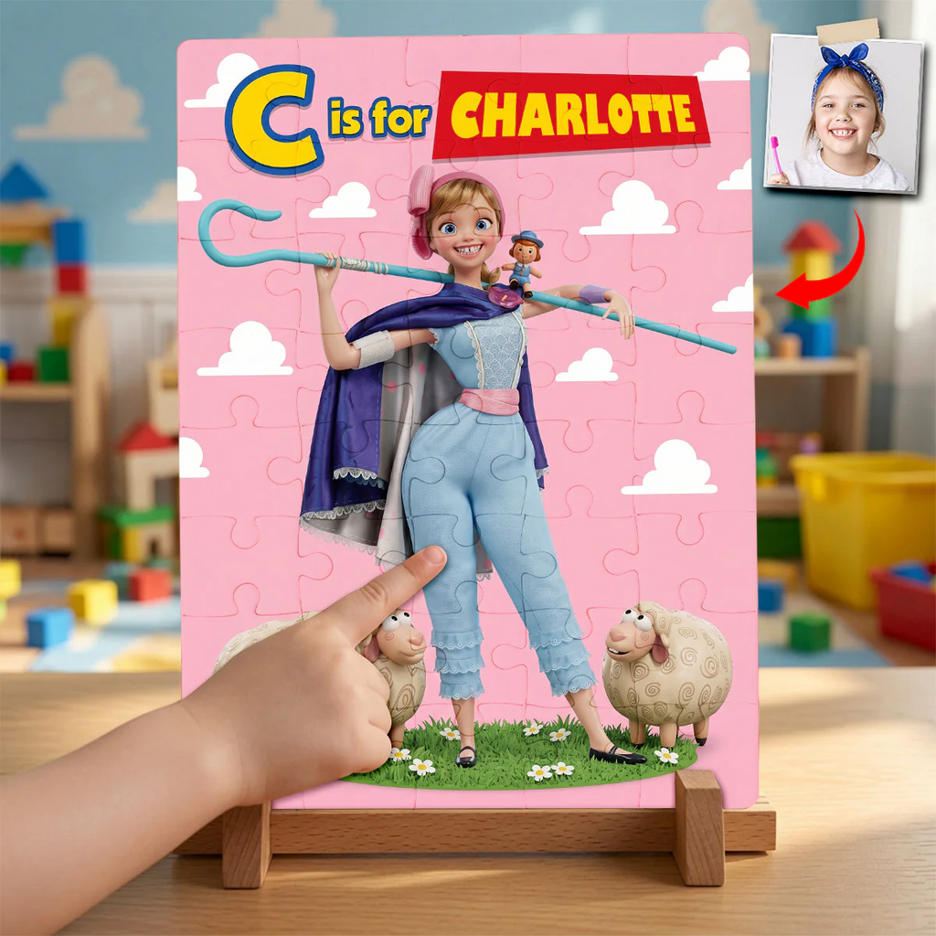 Personalized Custom Photo Puzzle Gift for Kids – Fun Puzzle Activity