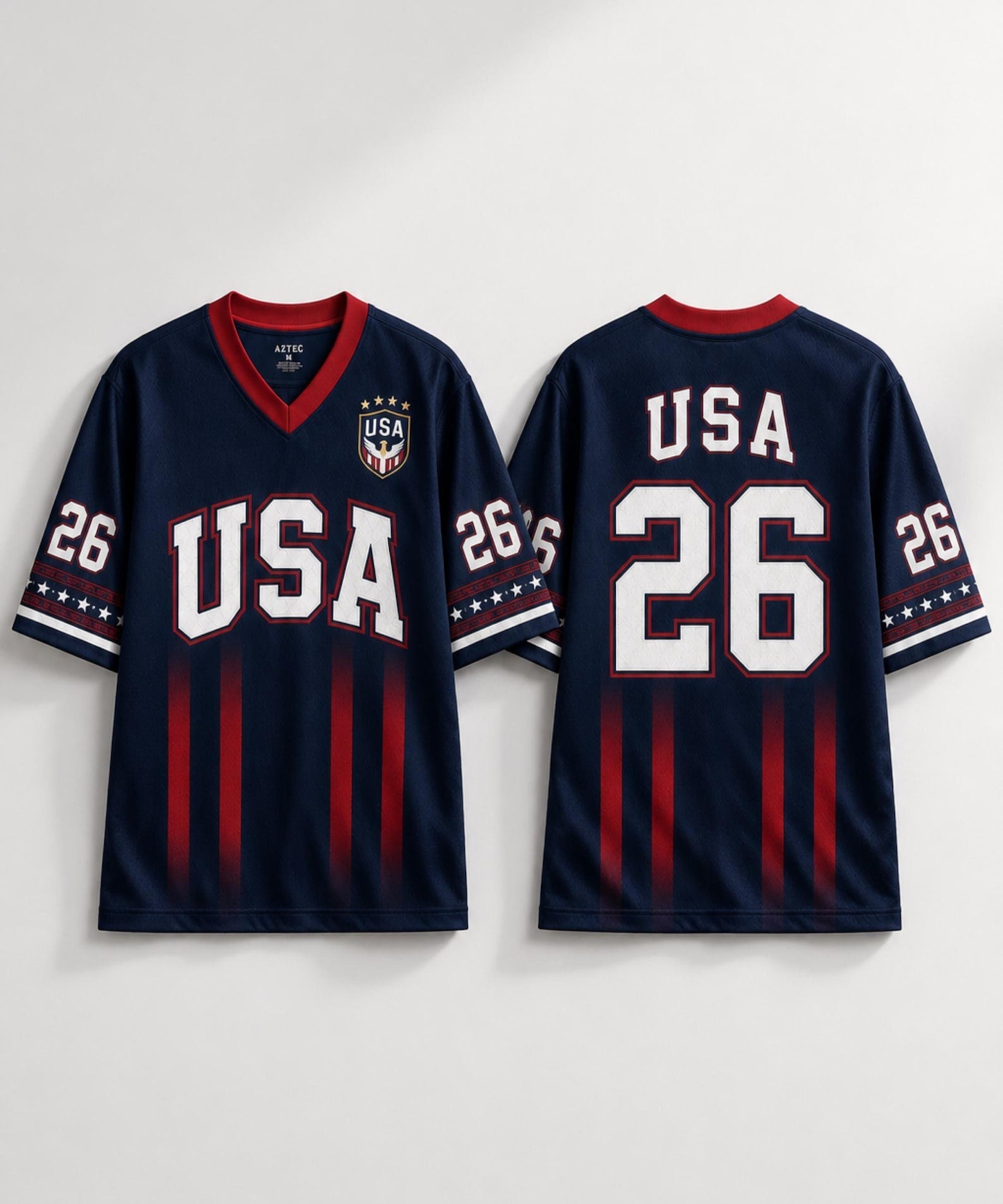 Personalized USA Soccer Jersey Custom Name Sports Gift for Him