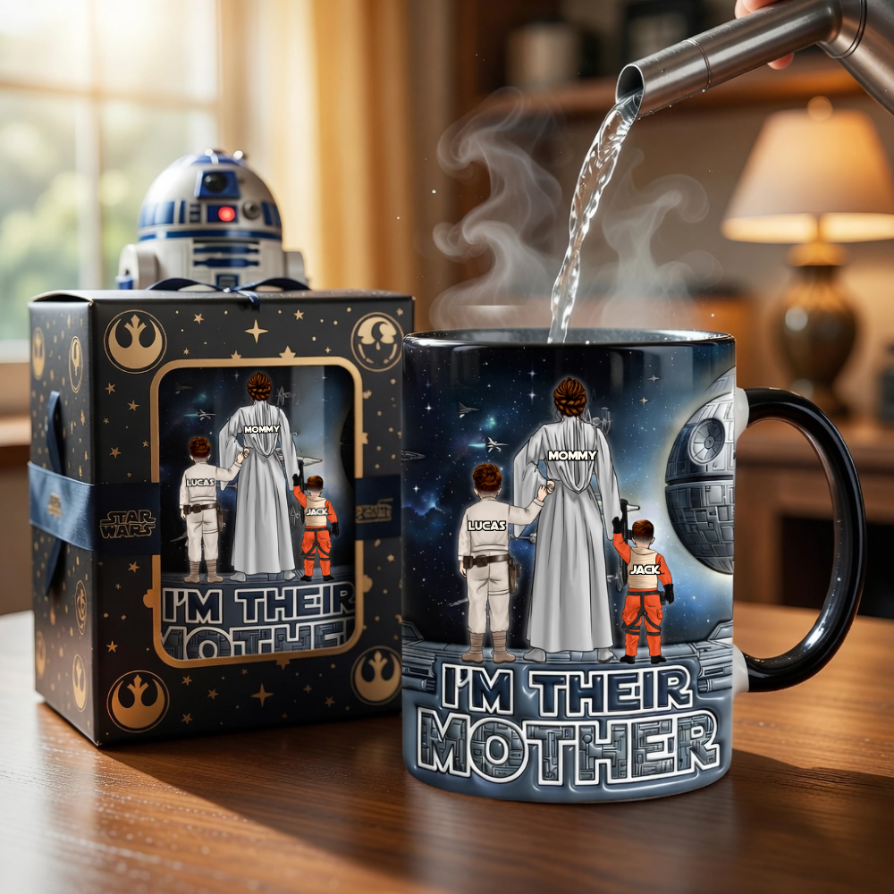 Personalized Accent Mug I'm Their Mother Gift for Mom