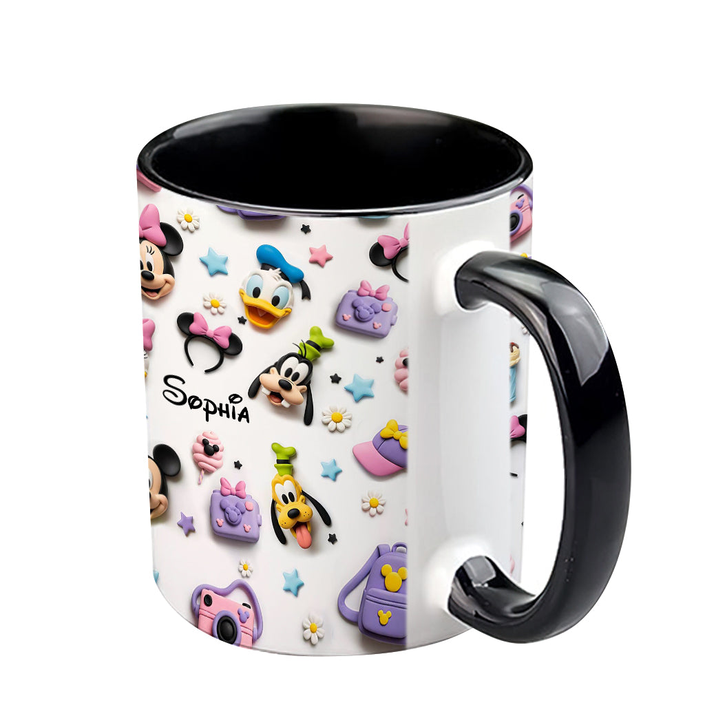 Personalized Disney Magic Mouse Mug Custom Name Christmas Gift