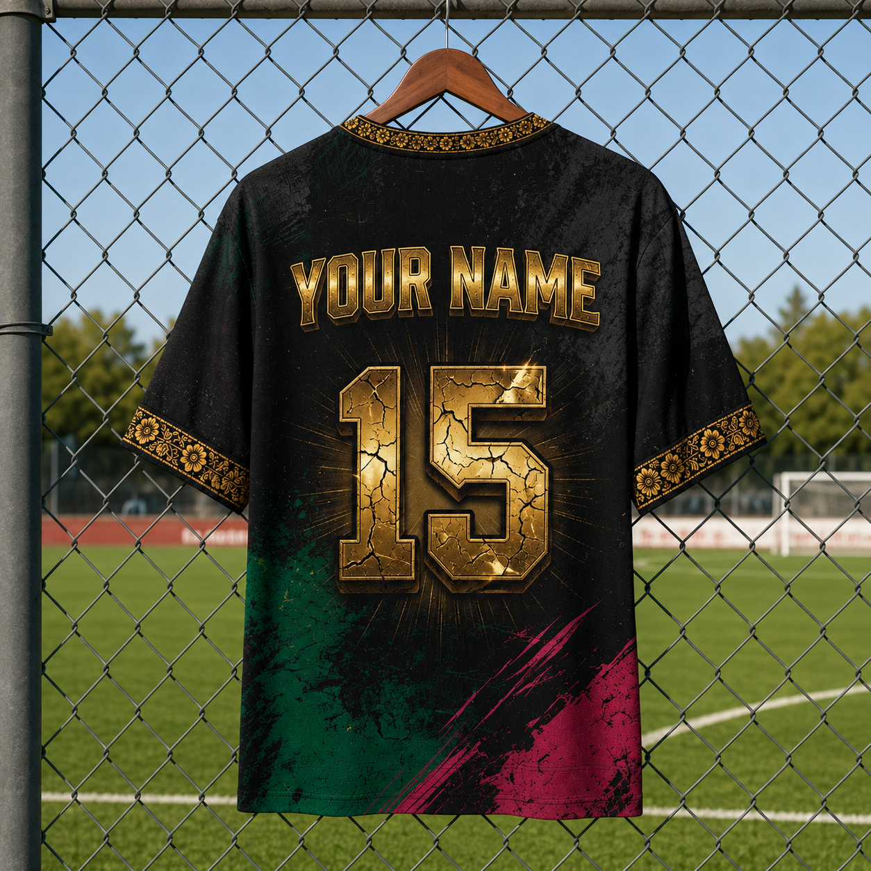 Personalized Mexico Soccer Jersey Custom Name Gift for Football Fans