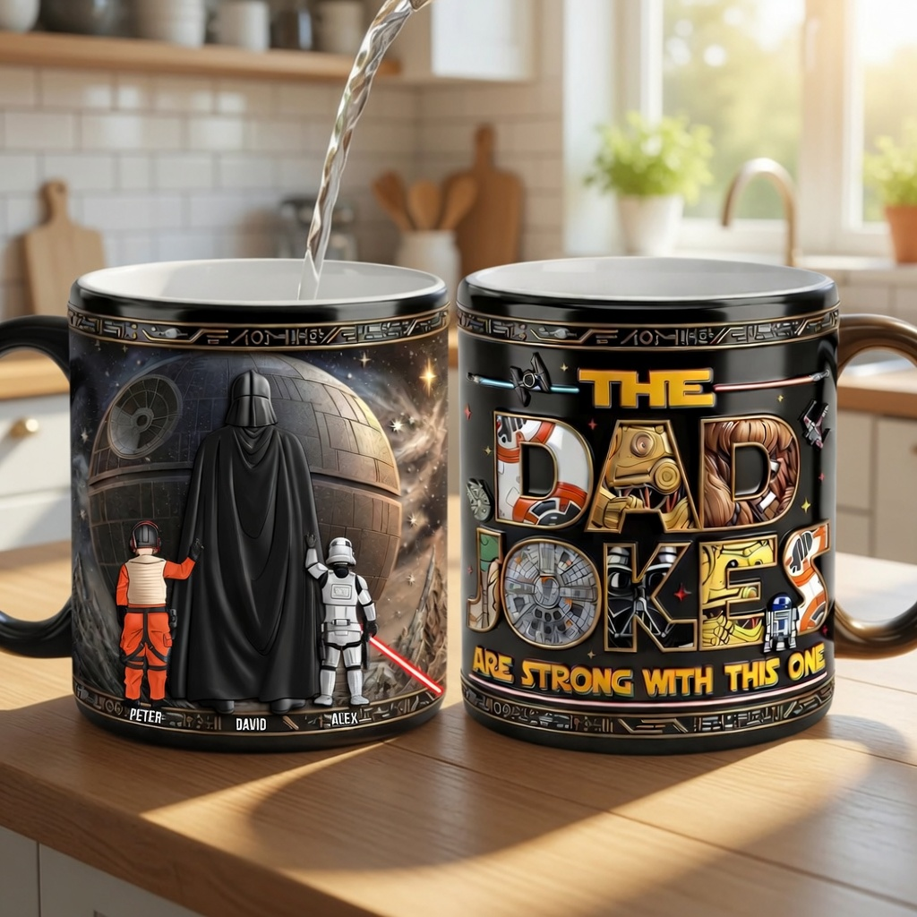 Personalized Dad Joke Mug Custom Name Gift for Father's Day