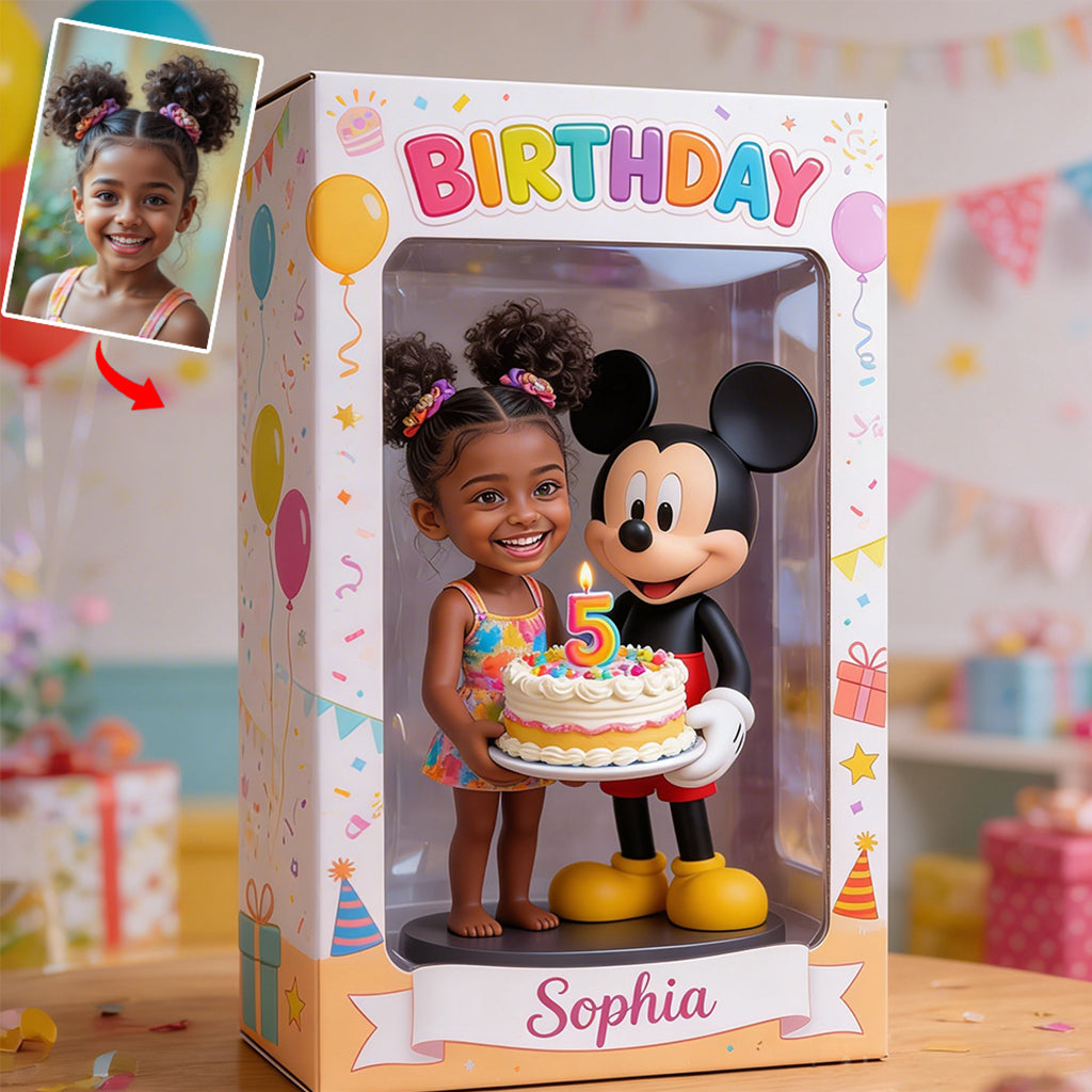 Personalized Acrylic Birthday Plaque for Kids Movie Fans