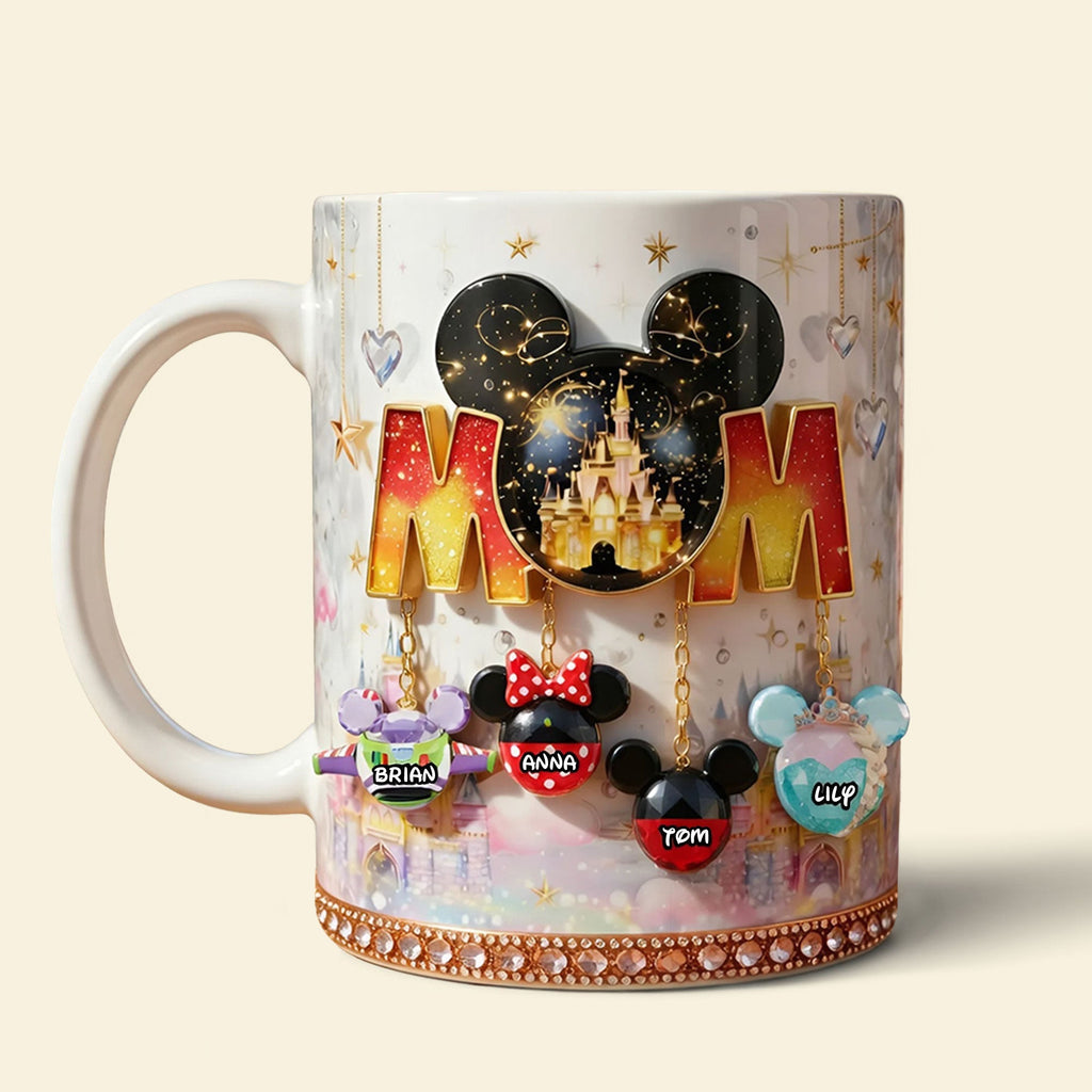Personalized Edge-to-Edge Mug with MOM Design for Movie Fans Mug GradoCreations