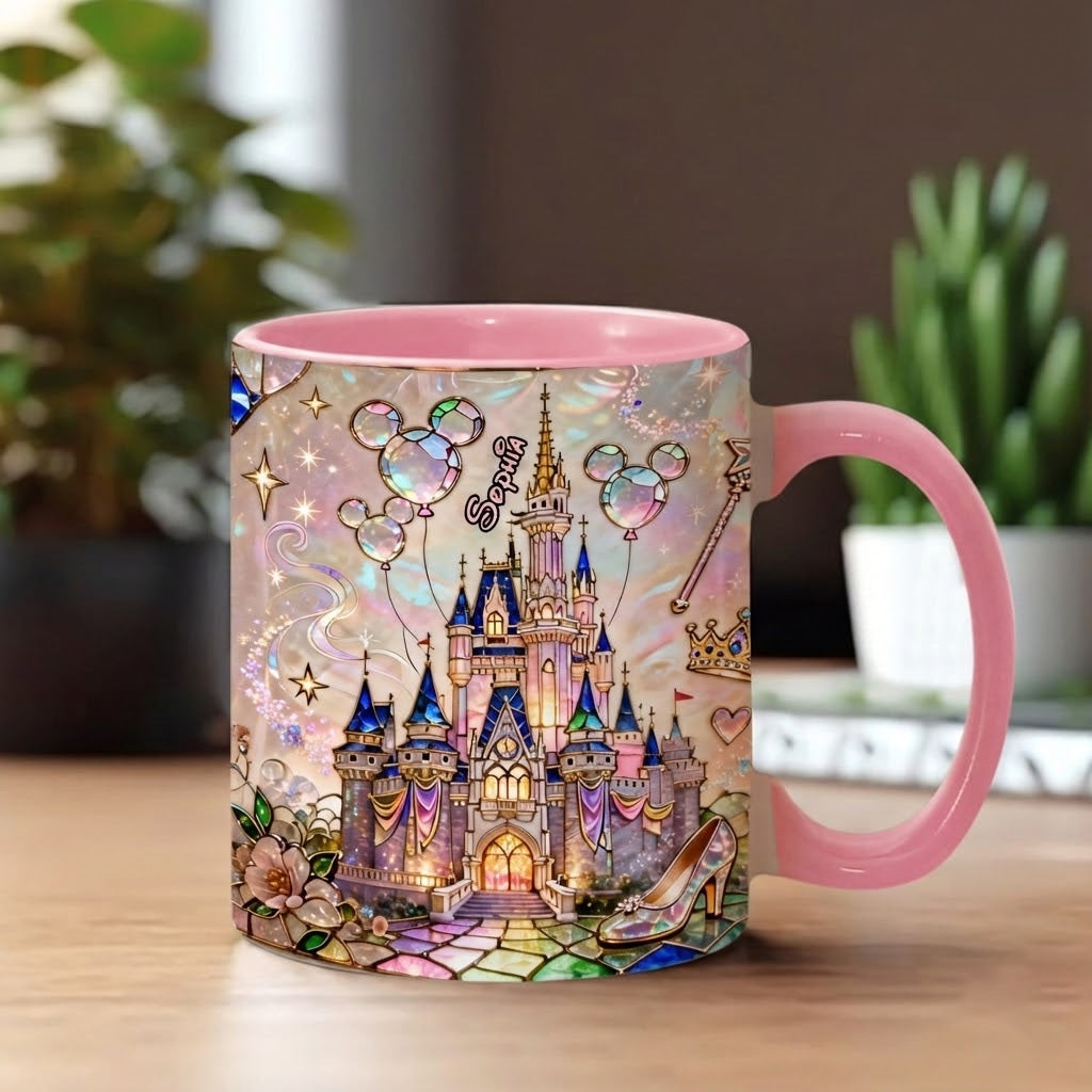 Personalized Magical Castle Accent Mug Gift for Her