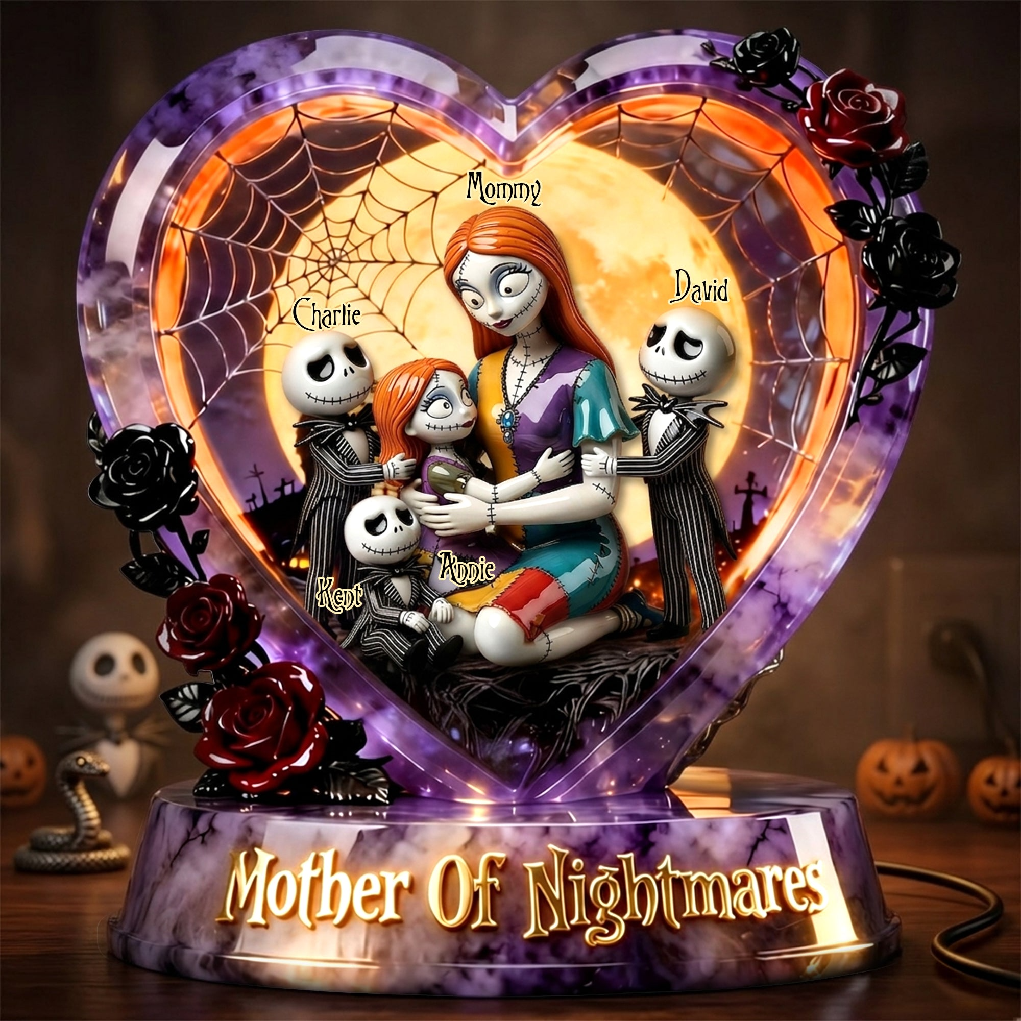 Personalized Acrylic Plaque Mother Of Nightmares Gift for Mom