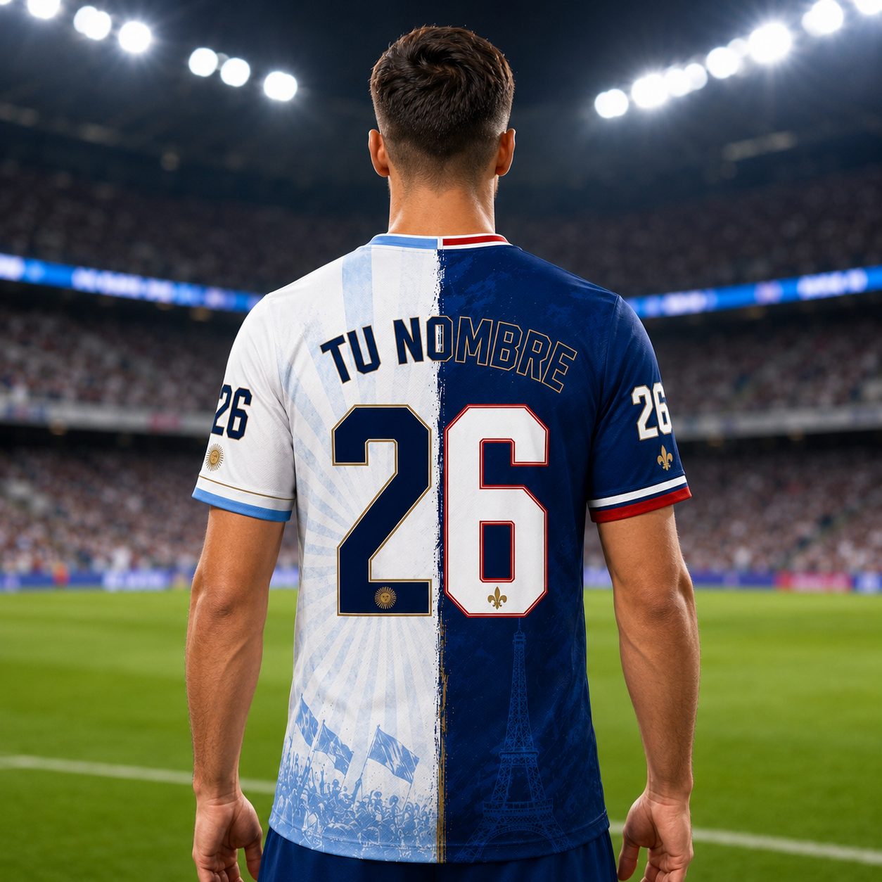 Personalized Soccer Jersey Custom Name for Football Fans Gift