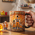 Personalized Dragon Ball Best Dad Ever Mug Gift for Father