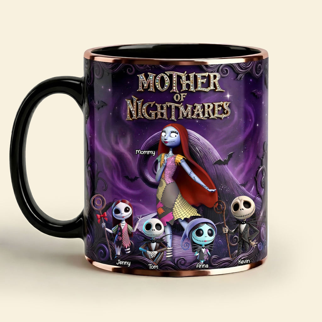 Personalized Mother of Nightmares Mug - Custom Gift for Spooky Mom Mug GradoCreations