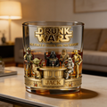 Personalized Whiskey Glass Star Wars Gift for Movie Fans