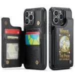 Personalized Winnie the Pooh 100th Anniversary Wallet Phone Case Gift for Movie Fans