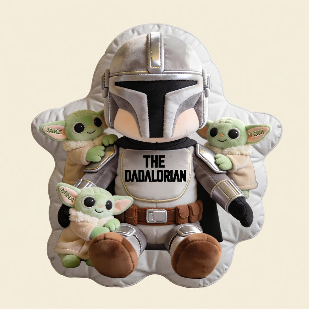 Personalized The DADALORIAN Pillow Custom Name Gift for Dad