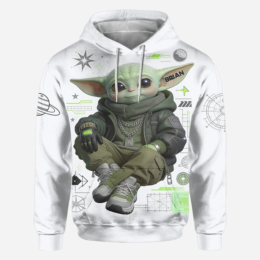 Personalized Cool Green Alien All Over Print Shirt Gift for Movie Fans AOP Shirt GradoCreations