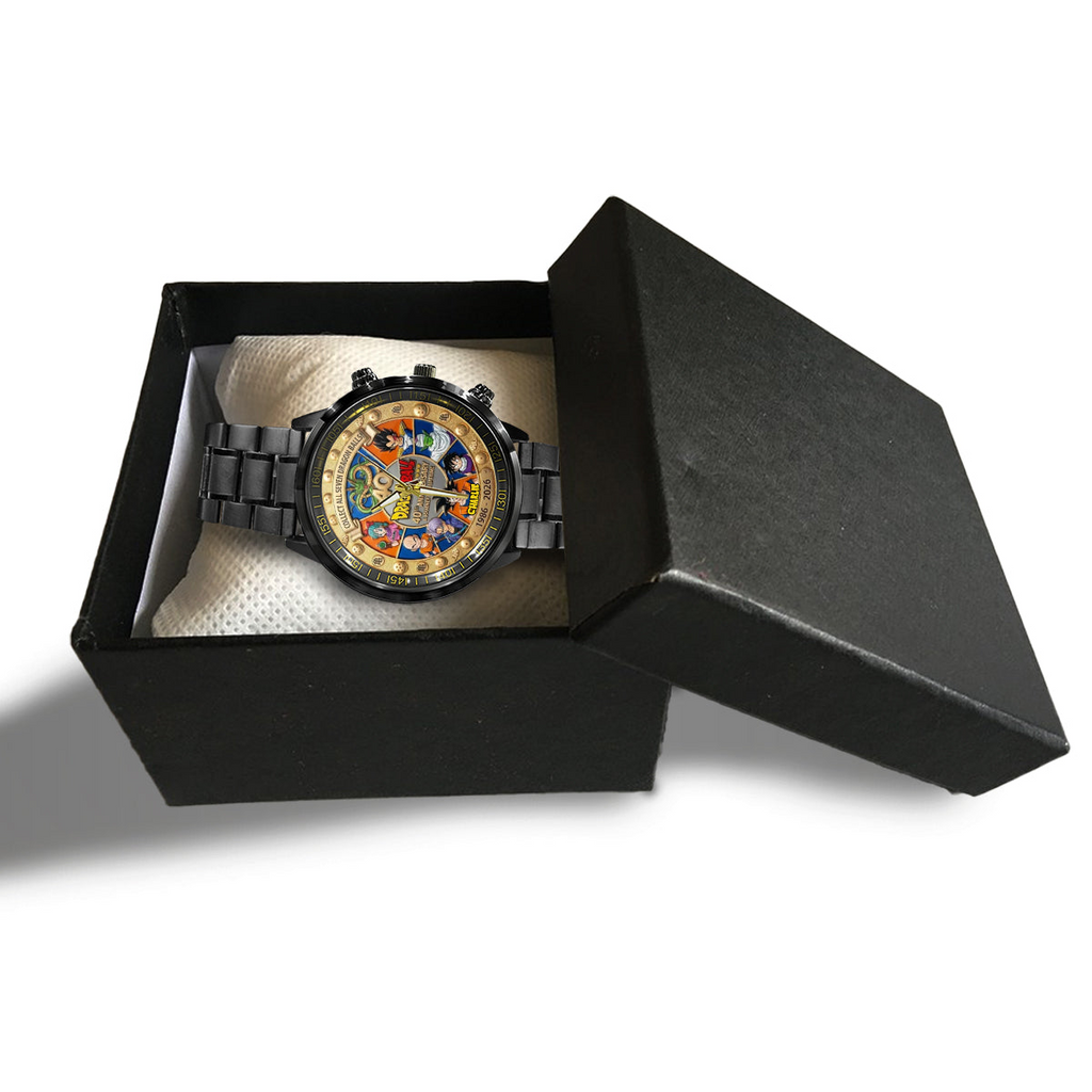 Personalized Dragon Ball 40th Anniversary Watch Gift for Fans