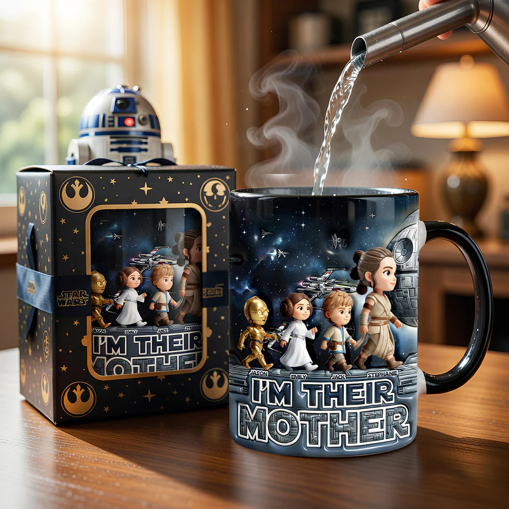Personalized Ceramic Mug I'm Their Mother Gift for Mom Movie Fans