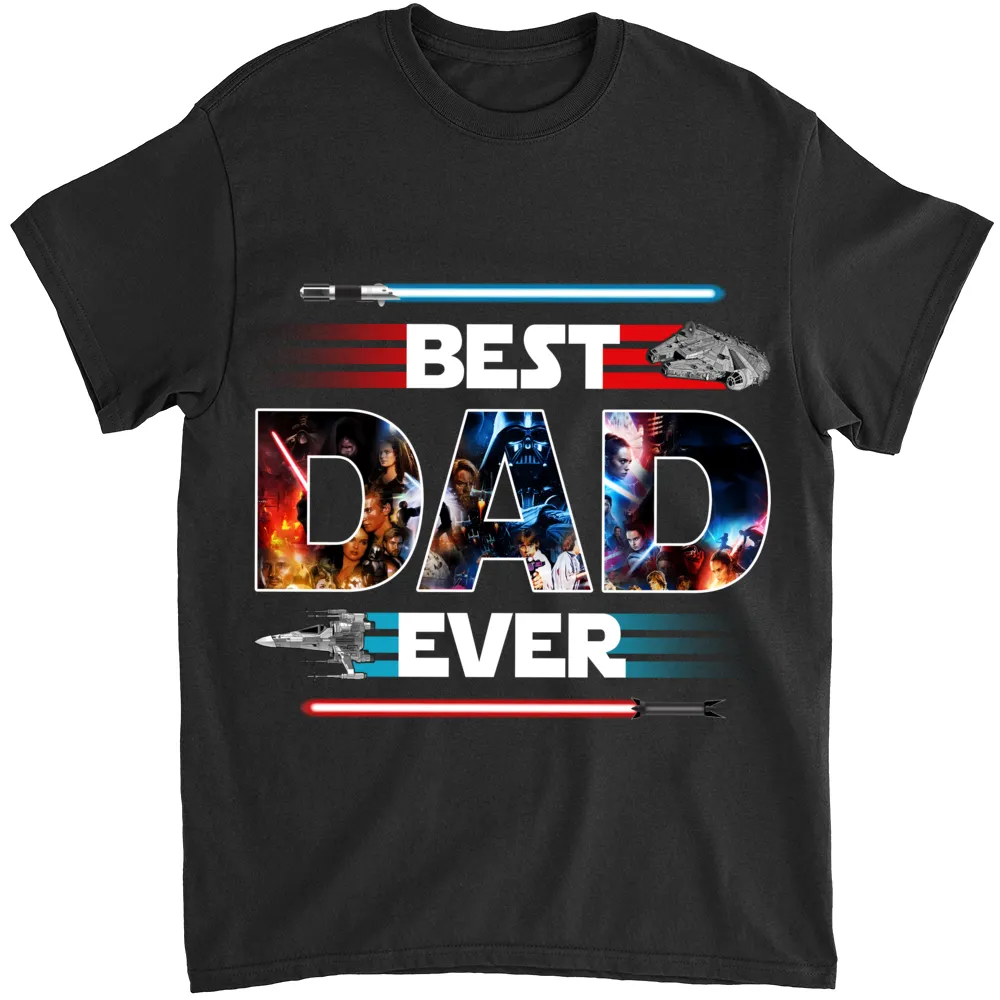 Personalized Best Dad Ever Shirt Custom Name Gift for Dad