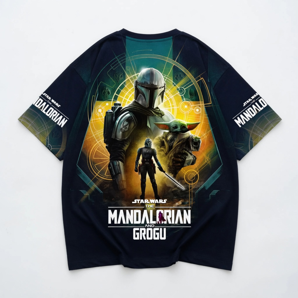 Personalized Star Wars Mandalorian All Over Shirt Gift for Fans