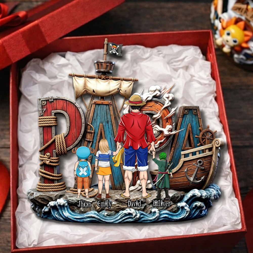 Personalized Adventure Dad Acrylic Plaque Custom Gift