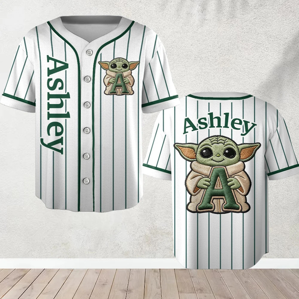 Personalized Galaxy Character Baseball Jersey Custom Name for Adults and Kids Baseball Jersey GradoCreations