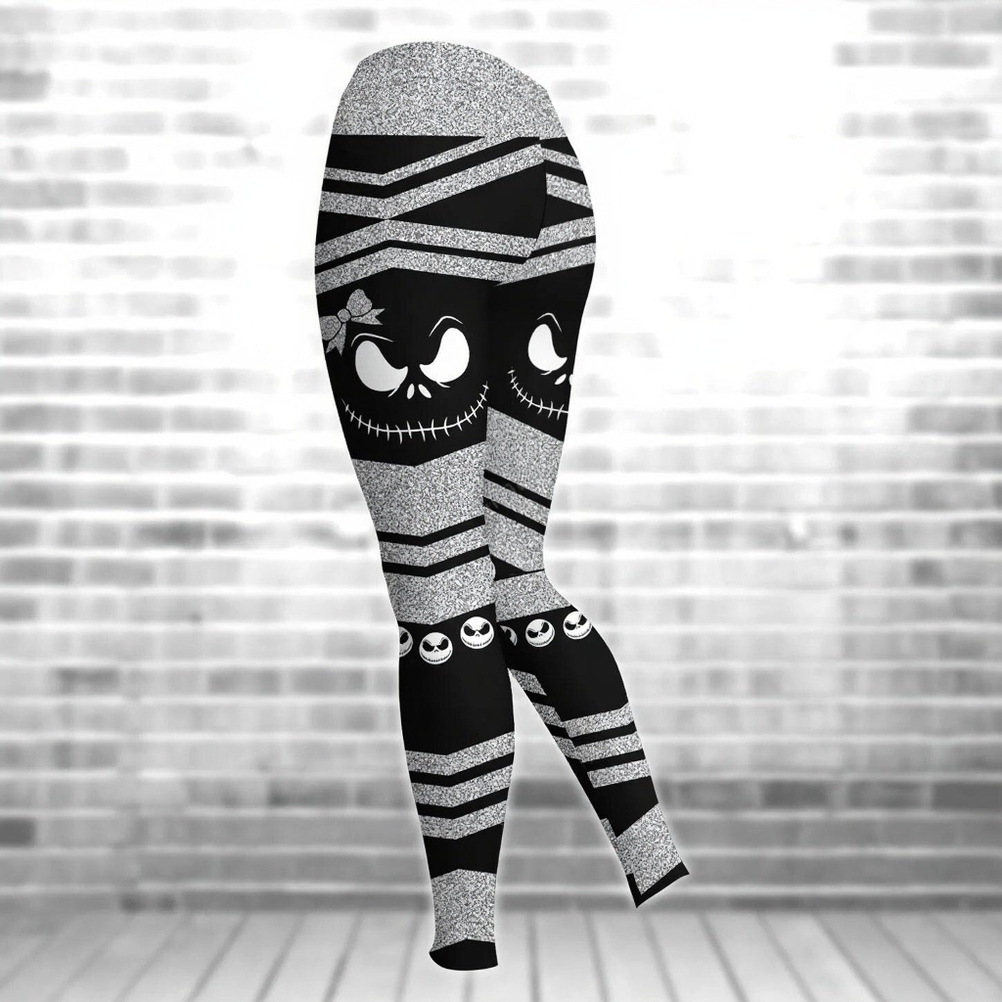 Personalized Spooky Hoodie and Leggings Gift Set for Halloween & Christmas