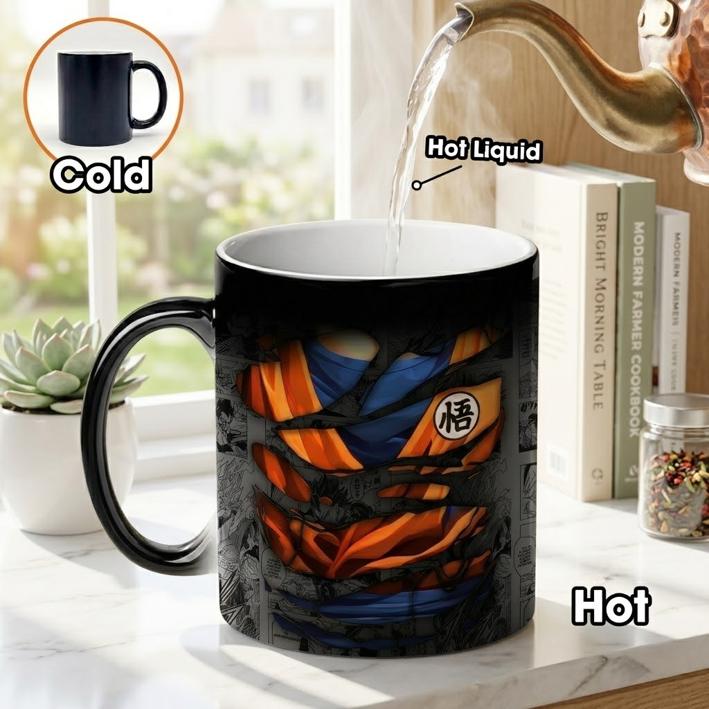 Personalized Color Changing Mug Super Dad Gift for Dad