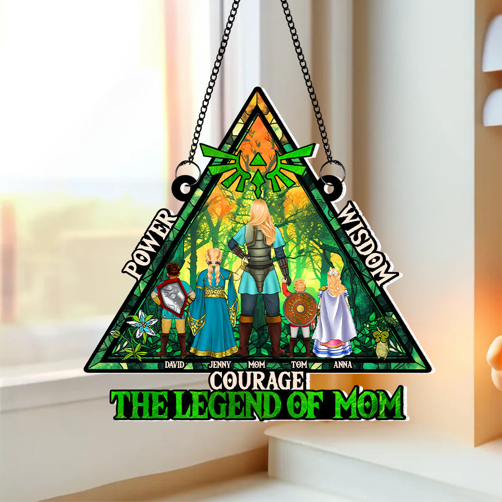 Personalized Legend of Zelda Window Hanging Suncatcher Gift for Mom